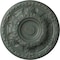 Ekena Millwork Granada Ceiling Medallion (Fits Canopies up to 7 1/8"), 23 1/2"OD x 2 3/4"P, Cloud Burst Crackle CM24GACBC - alternate 1